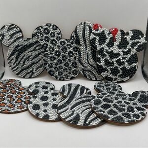 Black and White Animal Print Accessories